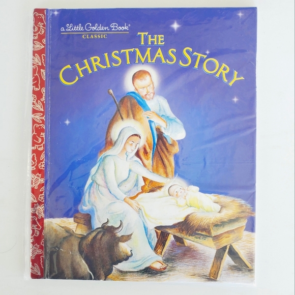 Accents The Christmas Story Little Golden Books By Jane Werner